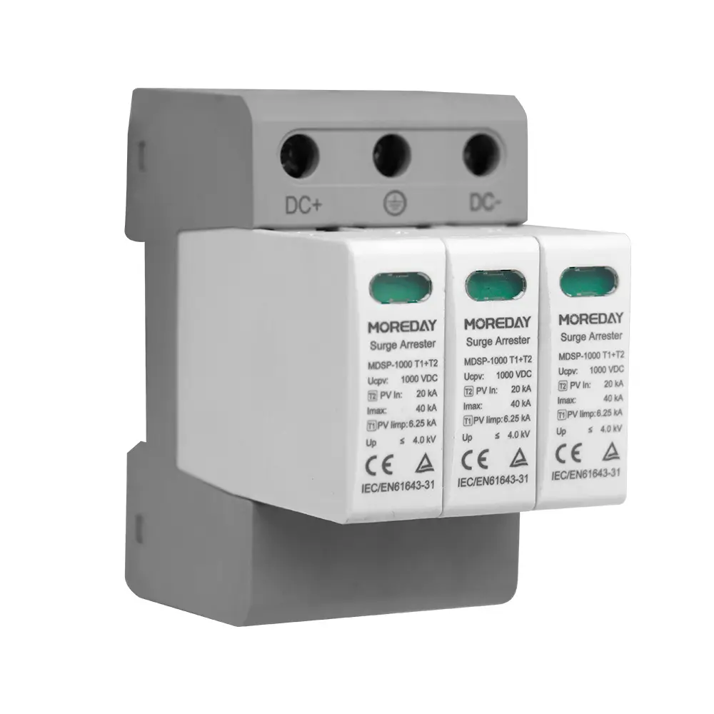 MDSP-1000 T1+T2 1000V DC Surge Protector Device SPD