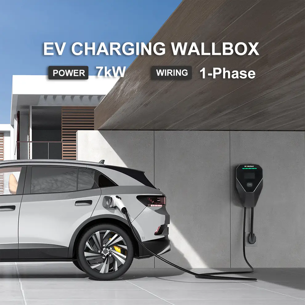 7kw ev charging wallbox