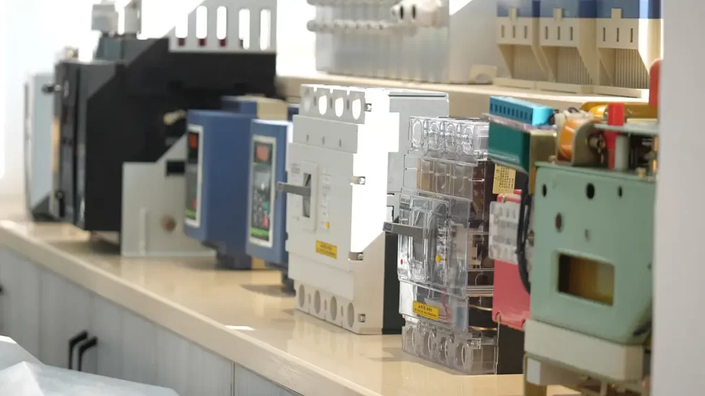 molded case circuit breaker display