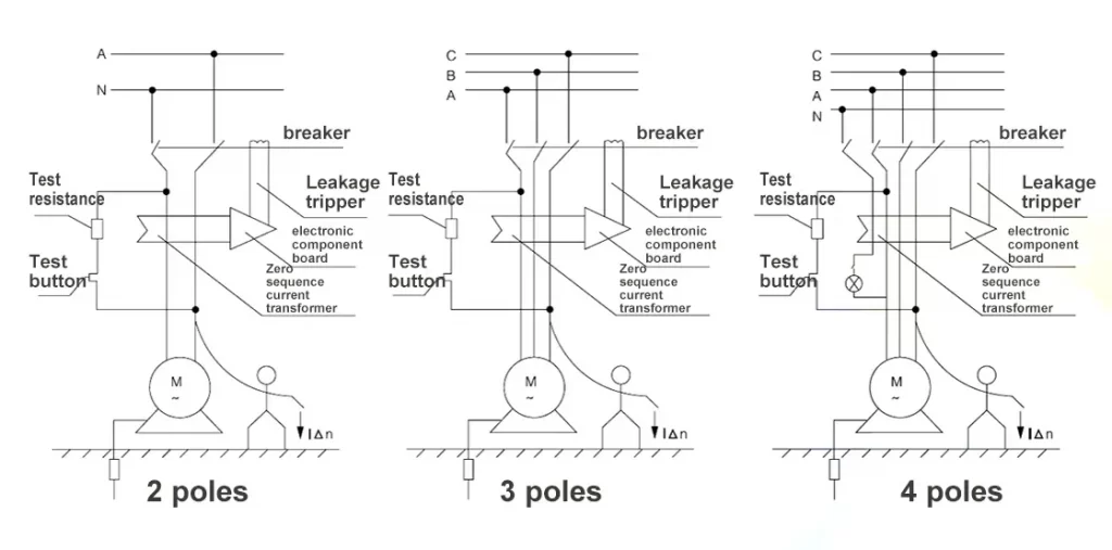 molded case circuit breaker wiring schematic diagram