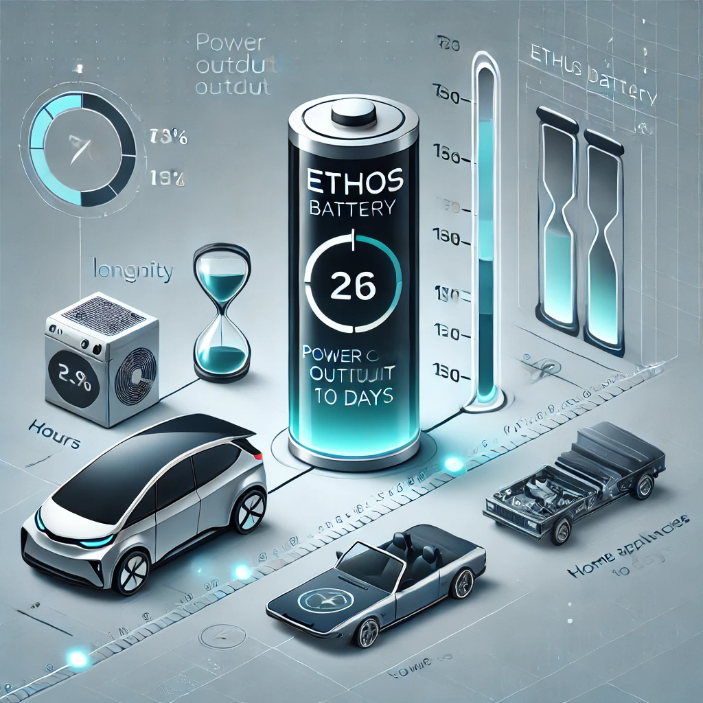 How Long Do Ethos Batteries Provide Power For？